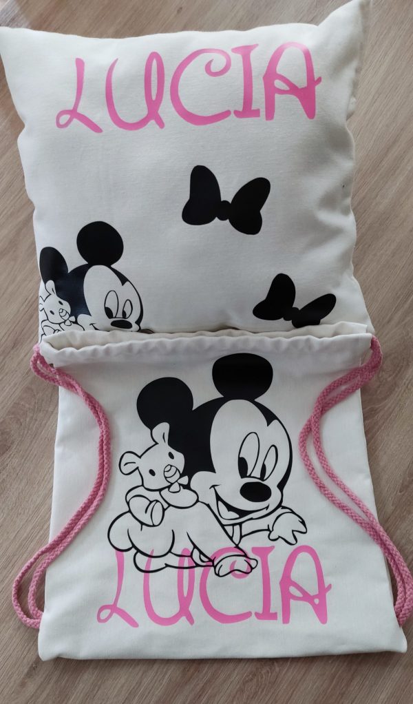 Conjunto de mochila y cojín - Imagen 3