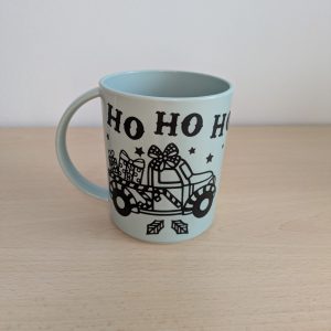 taza niño navidad