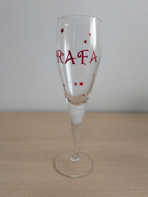 Copa de cava con diseño navideño - Imagen 2