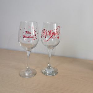 Copas Navideñas personalizadas