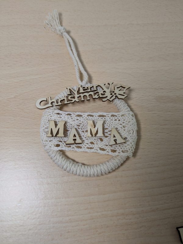 Adornos Navideños Hechos con Macramé – Decoración Artesanal y Elegante - Imagen 9