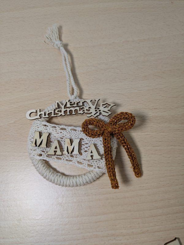 Adornos Navideños Hechos con Macramé – Decoración Artesanal y Elegante - Imagen 8
