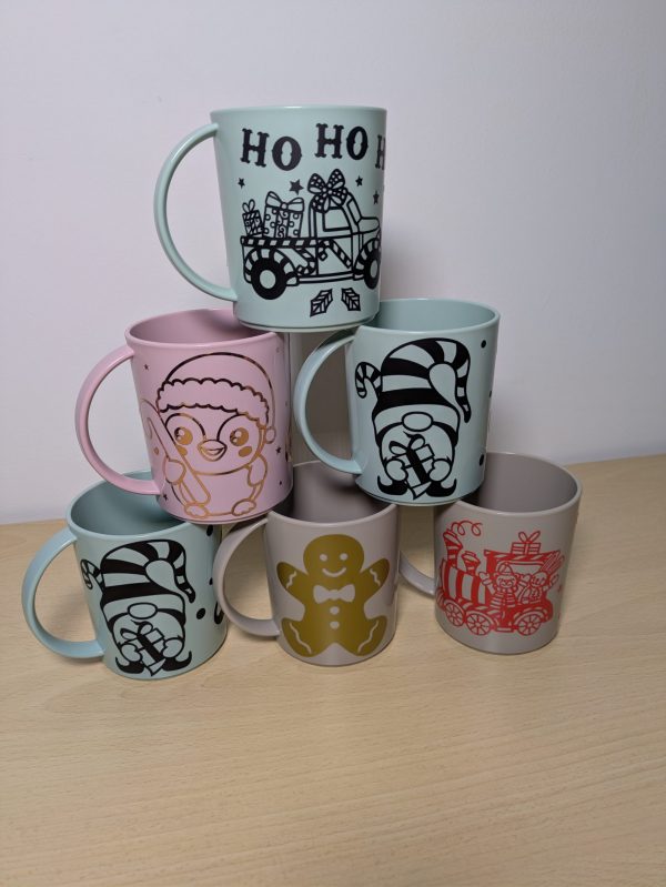 Tazas Personalizables para bebes y niños Navideñas - Imagen 9