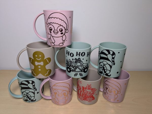 Tazas Personalizables para bebes y niños Navideñas - Imagen 10